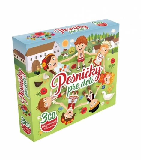 Various:  Pesničky pre deti  (3 CD  BOX) - 3CD