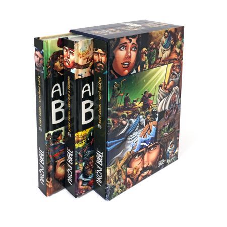 Akční Bible - Komplet v dárkovém boxu - Starý + Nový zákon