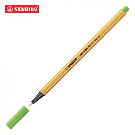 STABILO point 88 neon zelený - 