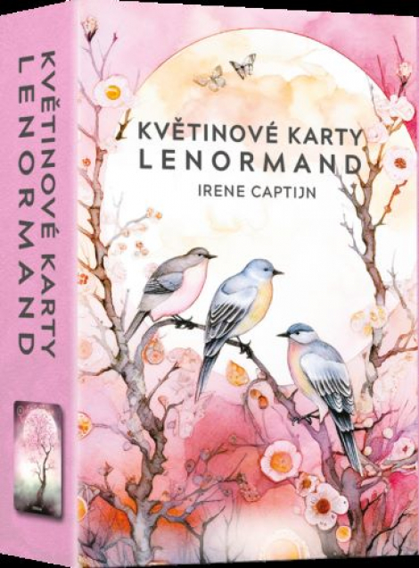 Květinové karty Lenormand - kniha a 36 karet