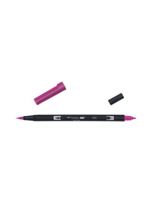 Tombow Oboustranný štětcový fix ABT - rhodamine red - 