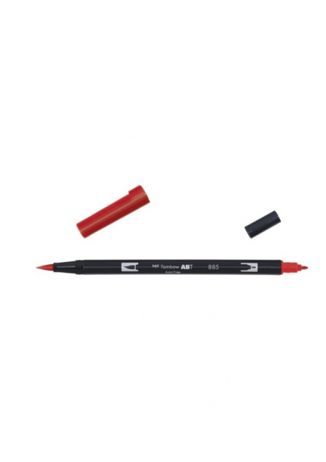 Tombow Oboustranný štětcový fix ABT - warm red - 