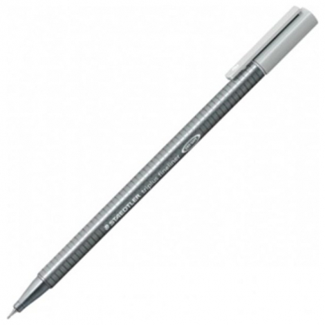 Liner, 0.3 mm, STAEDTLER "Triplus", svetlo šedá - 
