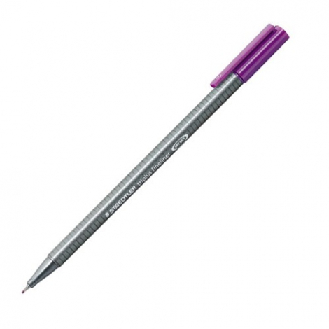 Liner, 0.3 mm, STAEDTLER "Triplus", dark purple - 