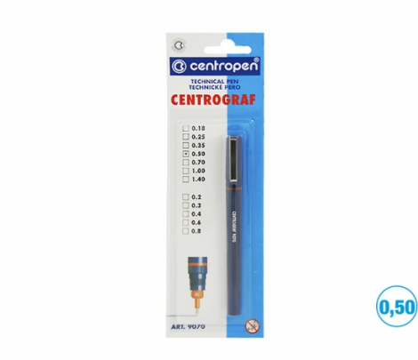 CENTROPEN technické trubičkové pero 0.5mm
