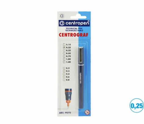 CENTROPEN technické trubičkové pero 0.25mm