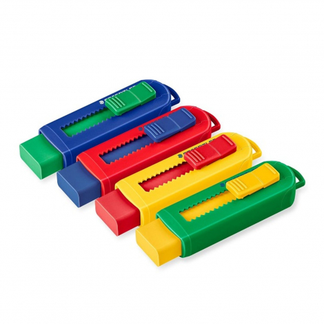 Staedtler PVC-free guma v držiaku rôzne farby - 