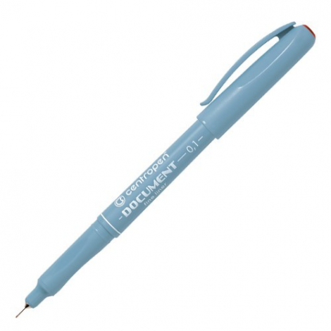 Popisovač CENTROPEN 2631 liner 0,1mm červený - 