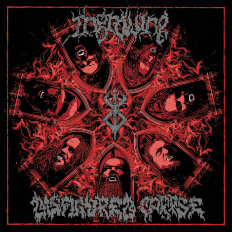 Ingrowing / Disfigured Corpse - One Two Three Four We Are Vampires (LP)