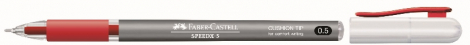 Faber Castell Guľôčkové pero SPEEDX 0.5. červená - 