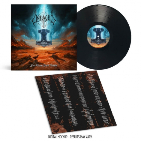 Unleashed:  Fire Upon Your Lands (Black Vinyl) - 