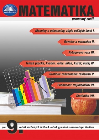 Matematika 9 - pracovný zošit - pre 9. ročník základných škôl a 4.ročník gymnázií s osemročným štúdiom