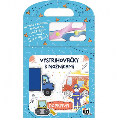 Vystrihovačky s nožnicami Doprava - 