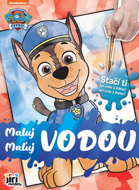 Maľuj vodou Labková patrola - 