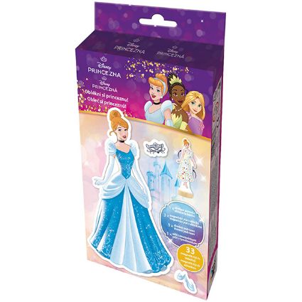 Magnetické obliekanie s maľovankou Disney Princezné - 