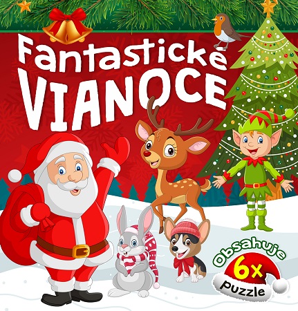 Fantastické Vianoce - obsahuje 6x puzzle