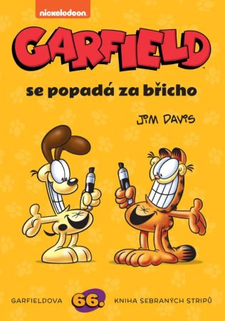 Garfield 66- Garfield se popadá za břicho - Garfieldova 66. kniha sebraných stripů