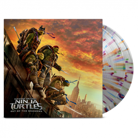 Steve Jablonsky: Teenage Mutant Ninja Turtles: Out Of The Shadows - (Clear w/ Orange, Purple, Blue & Red Splatter)