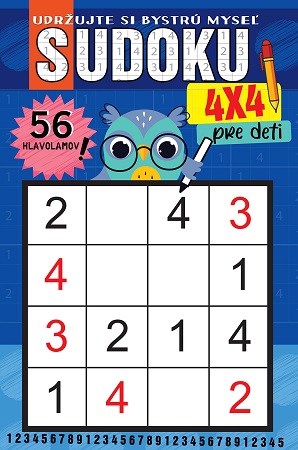 Sudoku 4x4 - 56 hlavolamov
