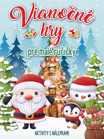 Vianočné hry pre malé ručičky - Aktivity s nálepkami