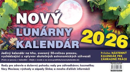 Nový Lunárny kalendár 2026 - 