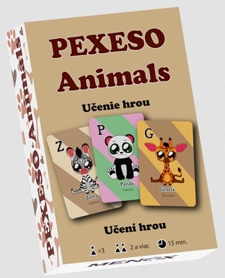 Pexeso Animals - Učenie hrou / Učení hrou