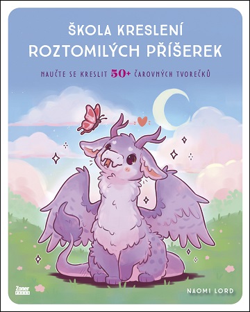 Škola kreslení roztomilých příšerek - Naučte se kreslit 50+ čarovných tvorečků