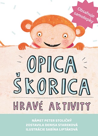 Opica Škorica – Hravé aktivity - obsahuje samolepky