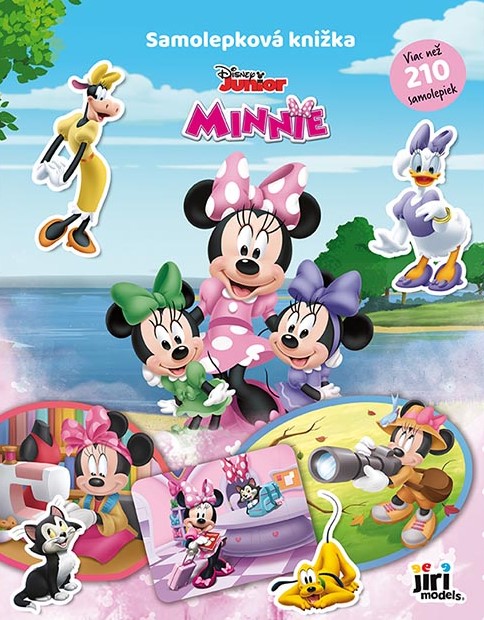 Samolepková knižka Minnie - 