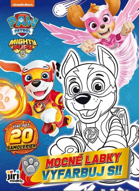 Vyfarbuj si! Labková patrola Silné labky - 