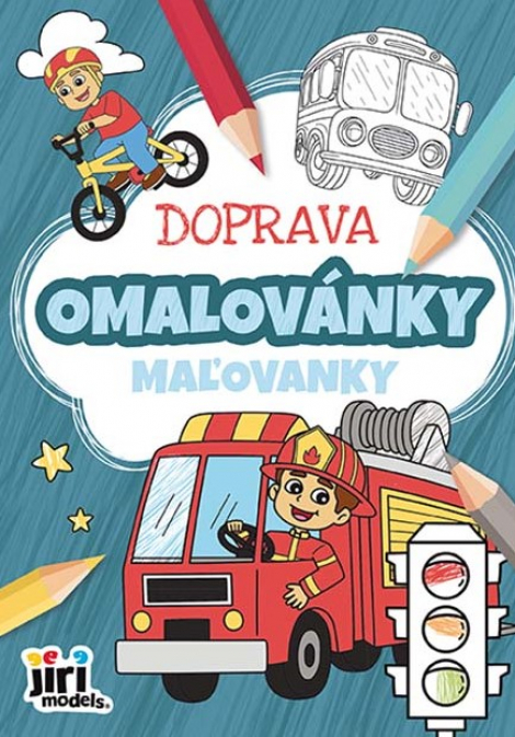 Maľovanky A5 Doprava - 