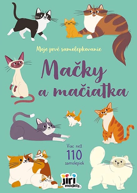 Moje prvé samolepkovanie Mačky a mačiatka - 