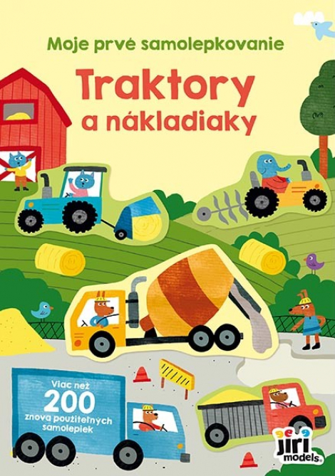 Moje prvé samolepkovanie Traktory a nákladiaky - 