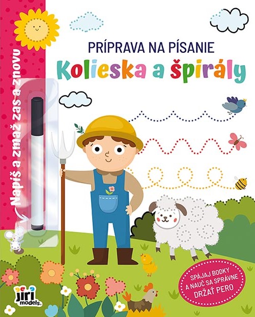 Príprava na písanie Kolieska a špirály - 