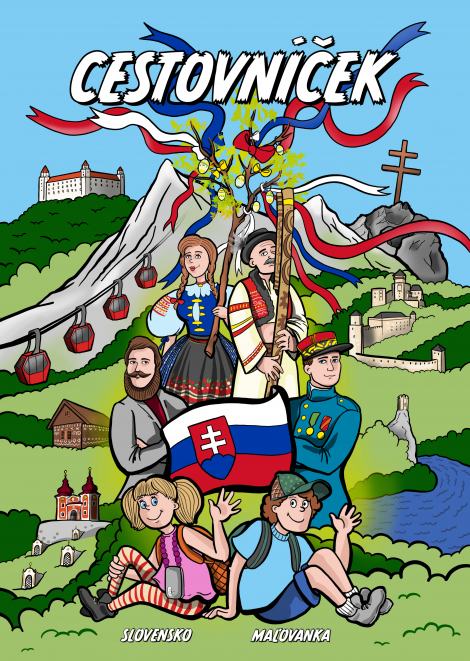 Cestovníček - Slovensko - Maľovanka