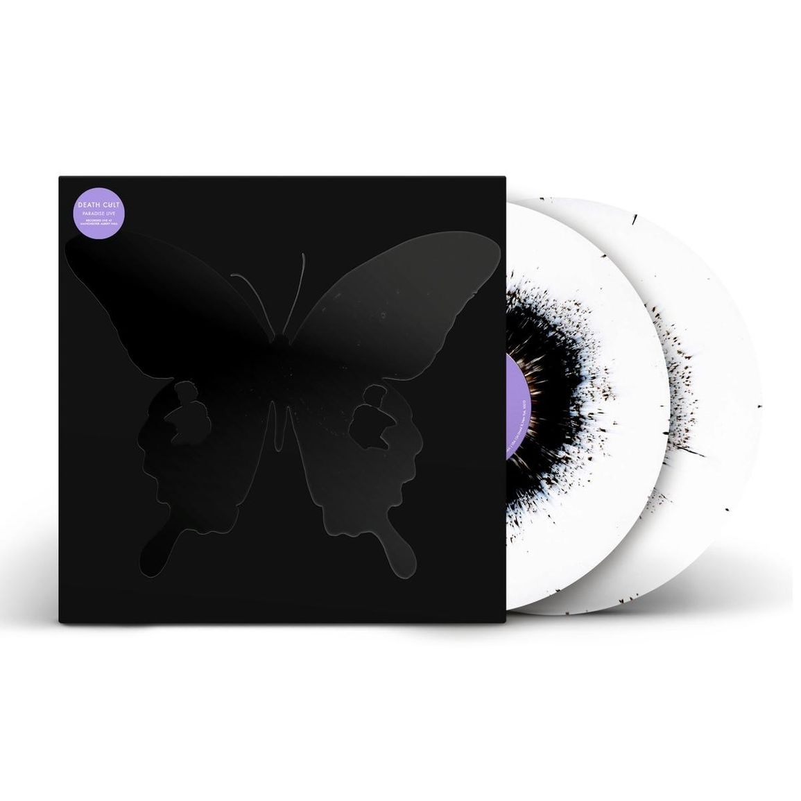 Death Cult:  Paradise Live (white & black) - 