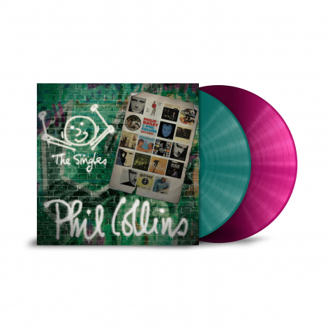 Phil Collins:  The Singles (Limited Magenta & Green Vinyl) / 140Gr. - 2LP