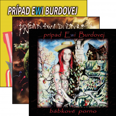 Prípad Ewi Burdovej - Zvýšená pozornosť + 2000 krás + Bábkové porno - set 3 LP (LP + LP+ LP)