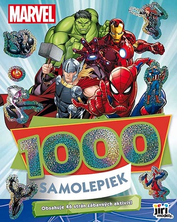 1000 samolepiek s aktivitami Marvel - 