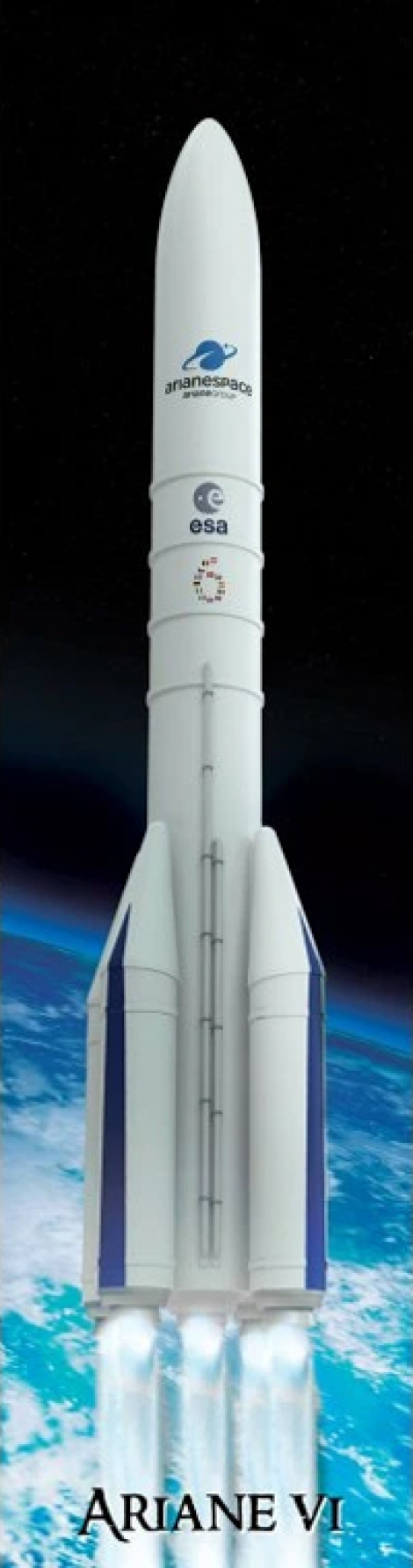 3D záložka - Ariane VI - 