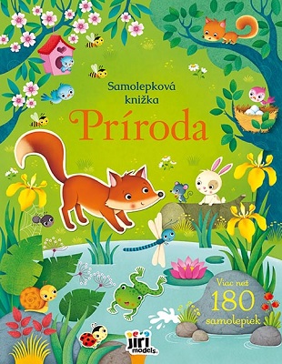 Samolepková knižka Príroda - viac než 180 samolepiek