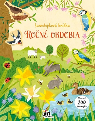 Samolepková knižka Ročné obdobia - viac než 200 samolepiek