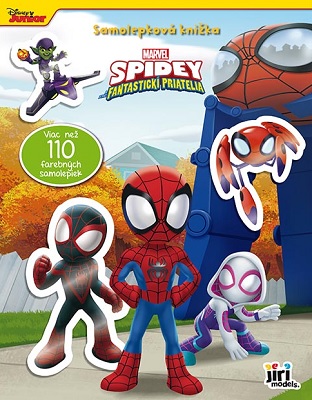 Samolepková knižka Spidey - viac než 110 farebných samolepiek