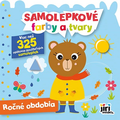 Samolepkové farby a tvary - Ročné obdobia - viac než 325 opätovne použiteľných samolepiek