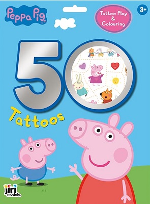 Tetovací set 50+ Prasiatko Peppa - 