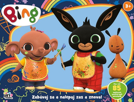 Zabávaj sa a nalepuj zas a znovu! Bing - 