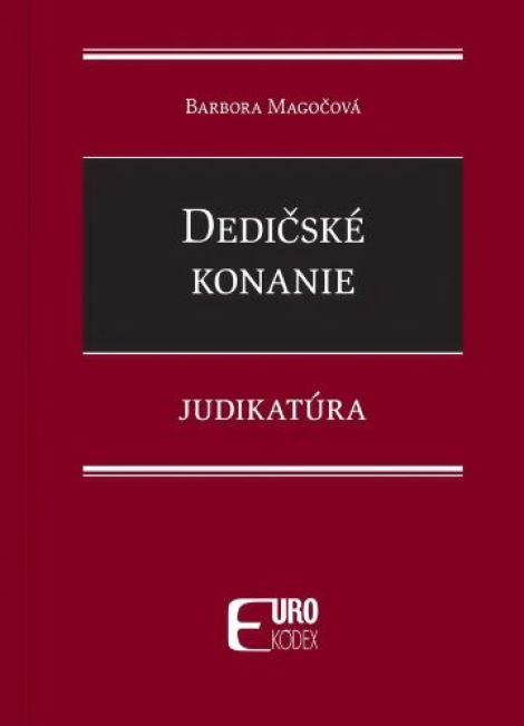 Dedičské konanie - Judikatúra - 