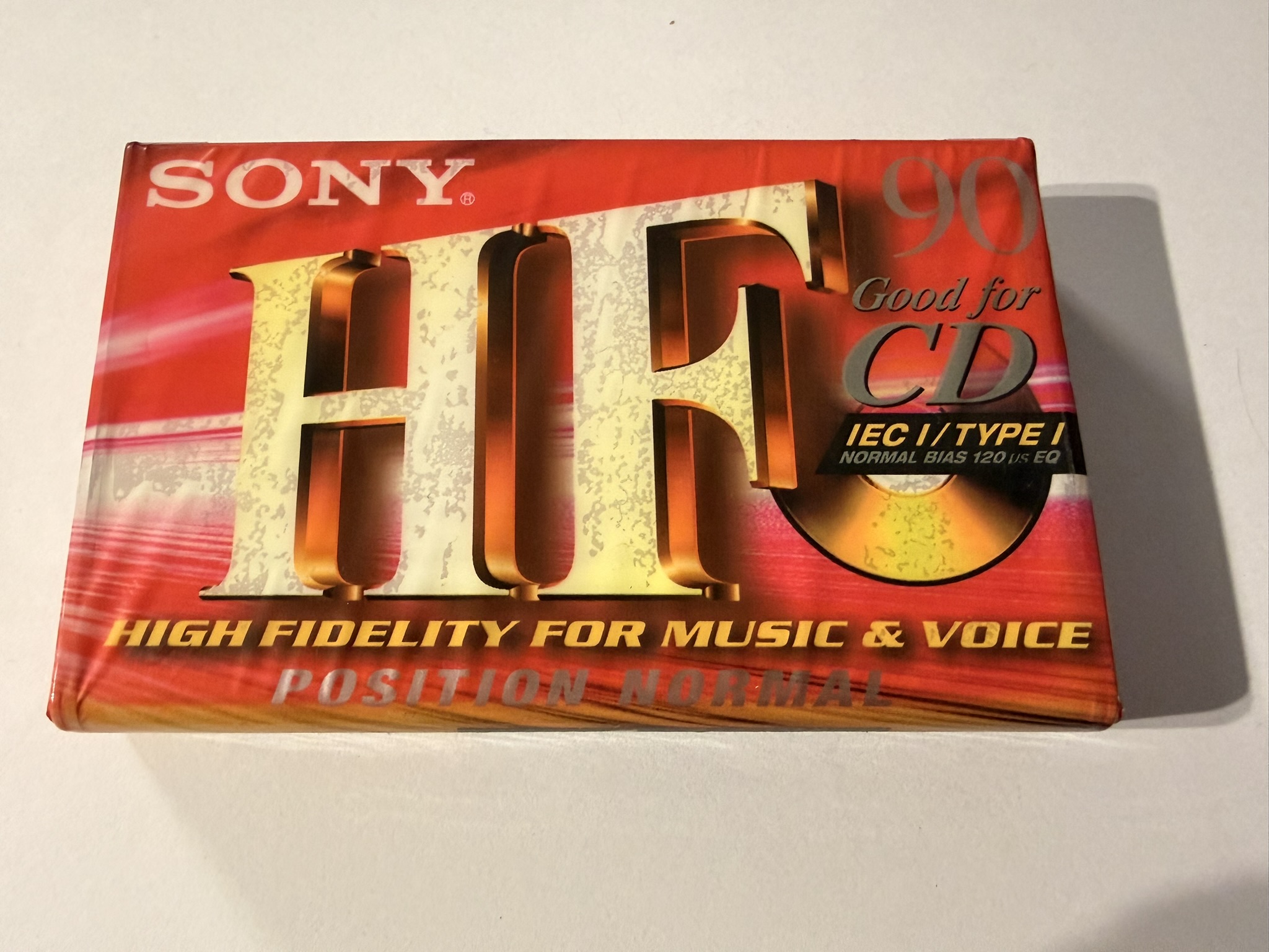 Magnetofónová kazeta SONY HF 90