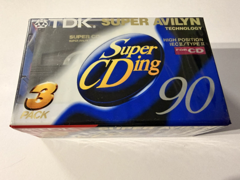 Magnetofónová kazeta TDK SA Super CDing 90 (trojpack) - TDK SA Super CDing 90