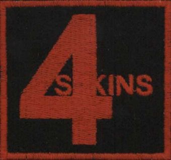 4 SKINS - Červené logo